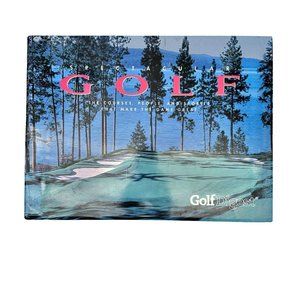 Golf Digest Coffee Table Book Spectacular Golf by David Gould